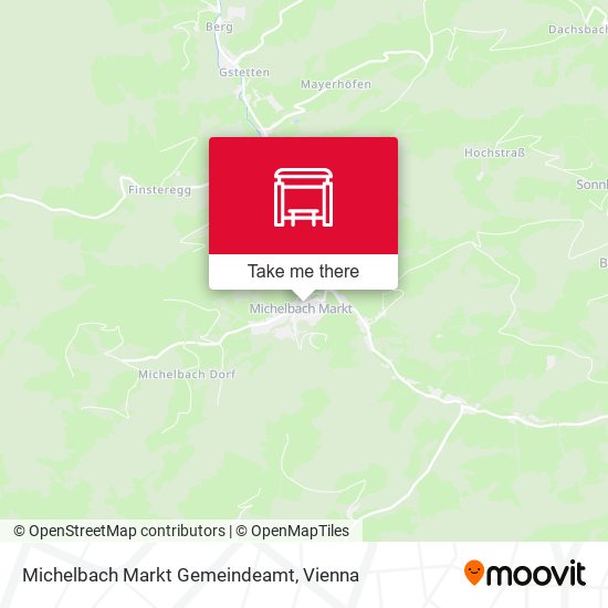 Michelbach Markt Gemeindeamt map