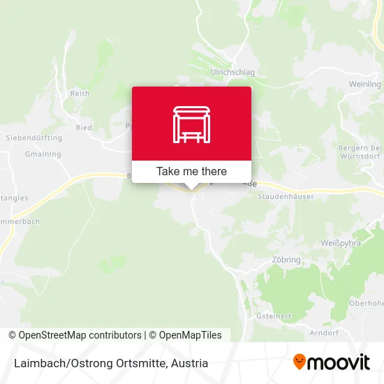 Laimbach/Ostrong Ortsmitte map