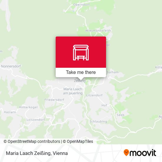 Maria Laach Zeißing map