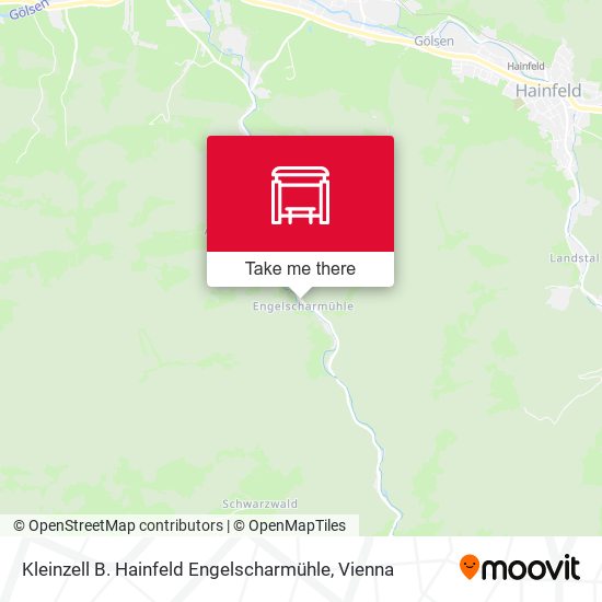 Kleinzell B. Hainfeld Engelscharmühle map
