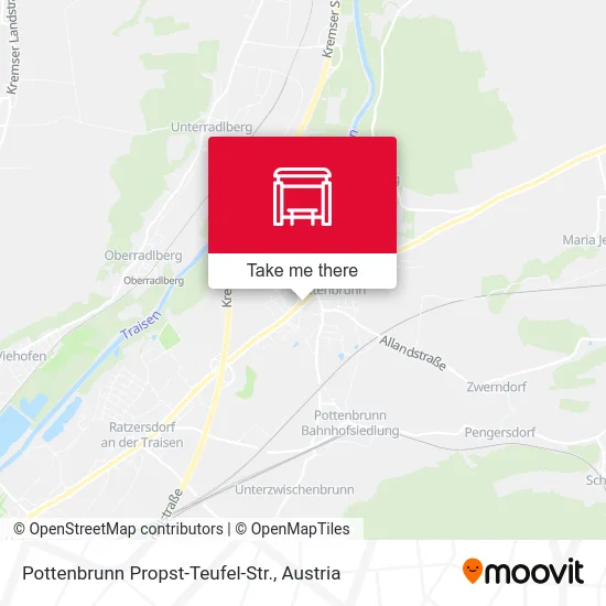 Pottenbrunn Propst-Teufel-Str. map