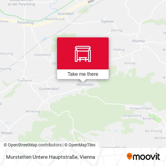 Murstetten Untere Hauptstraße map