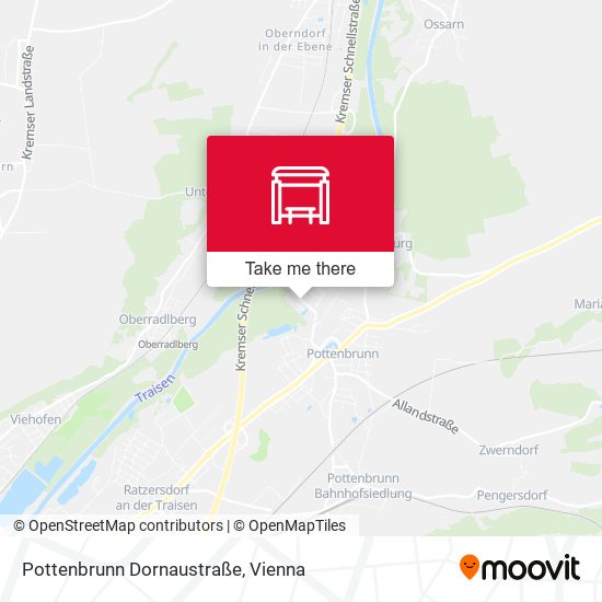 Pottenbrunn Dornaustraße map