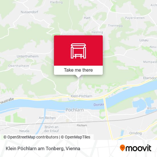 Klein Pöchlarn am Tonberg map