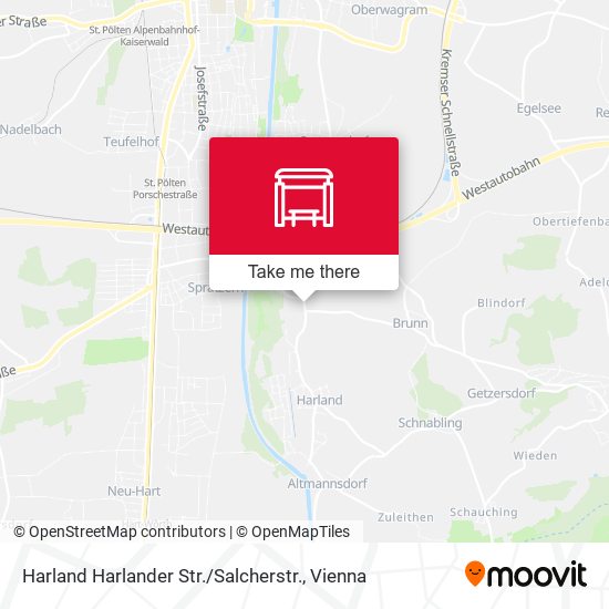 Harland Harlander Str. / Salcherstr. map