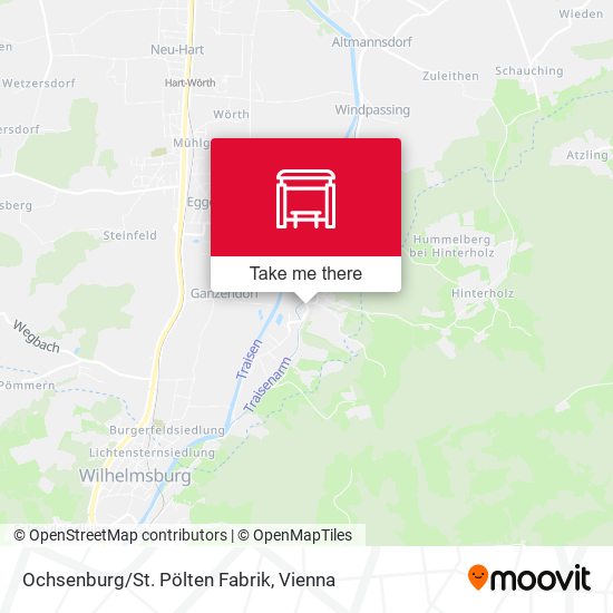 Ochsenburg/St. Pölten Fabrik map