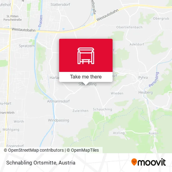 Schnabling Ortsmitte map