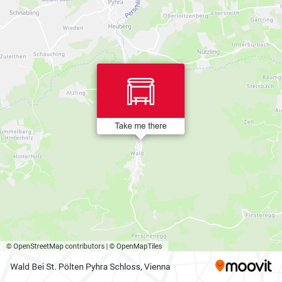 Wald Bei St. Pölten Pyhra Schloss map