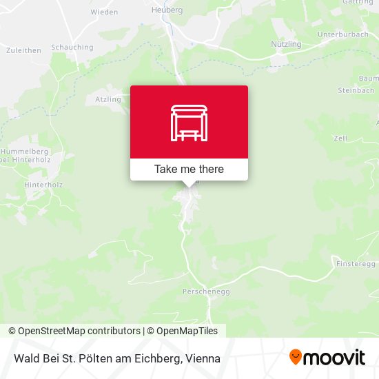 Wald Bei St. Pölten am Eichberg map