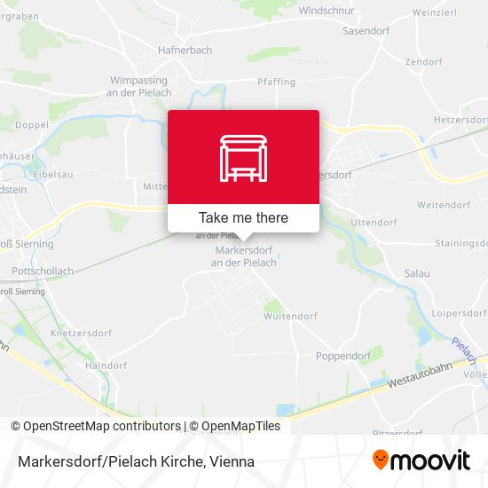 Markersdorf/Pielach Kirche map
