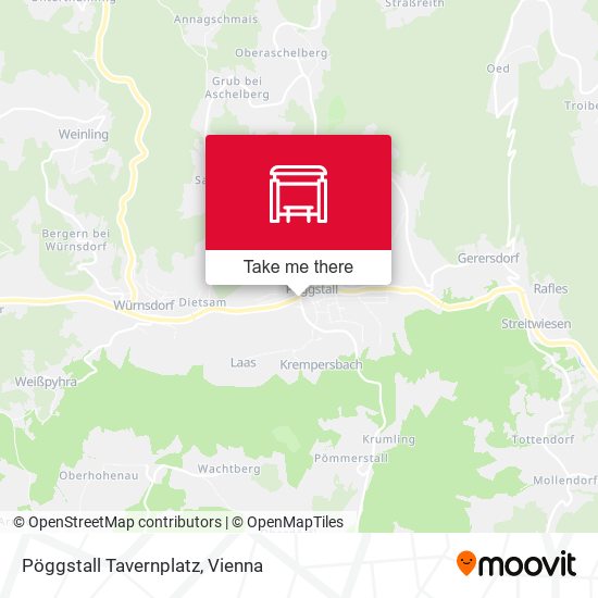 Pöggstall Tavernplatz map