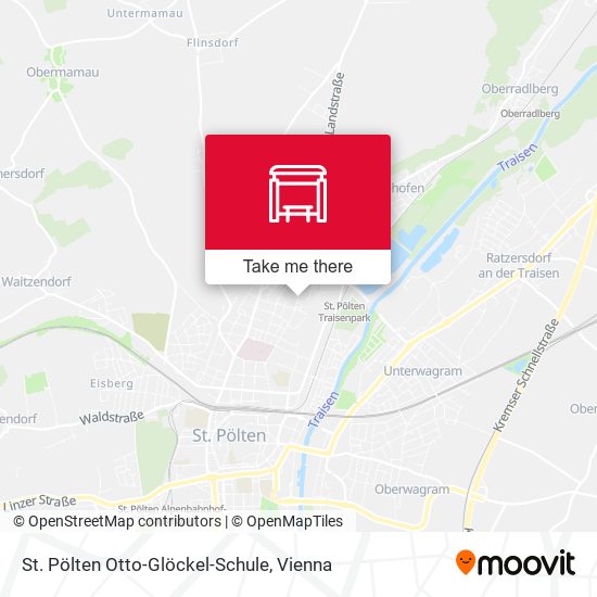 St. Pölten Otto-Glöckel-Schule map
