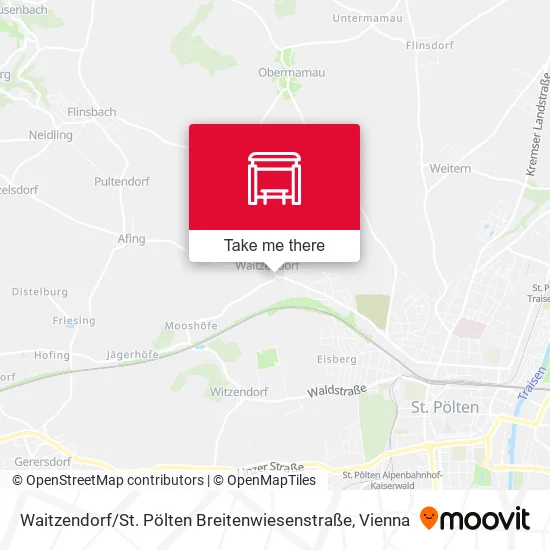 Waitzendorf / St. Pölten Breitenwiesenstraße map
