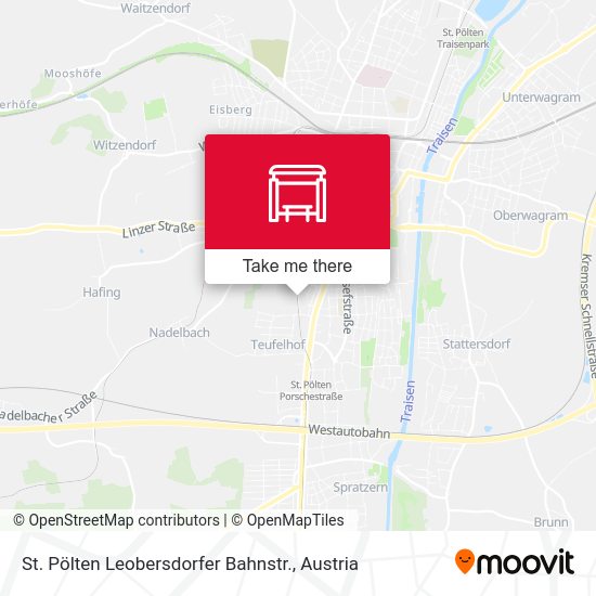 St. Pölten Leobersdorfer Bahnstr. map