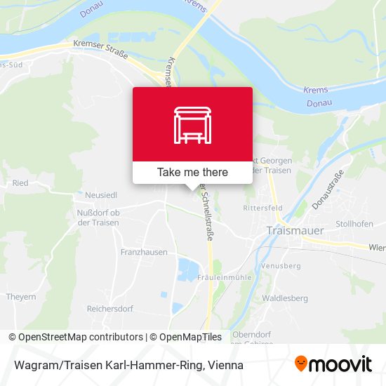 Wagram / Traisen Karl-Hammer-Ring map