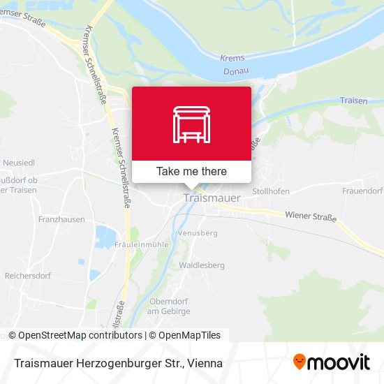 Traismauer Herzogenburger Str. map
