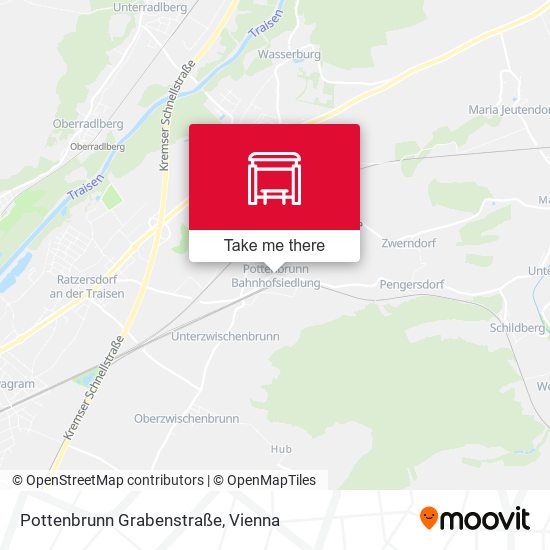 Pottenbrunn Grabenstraße map