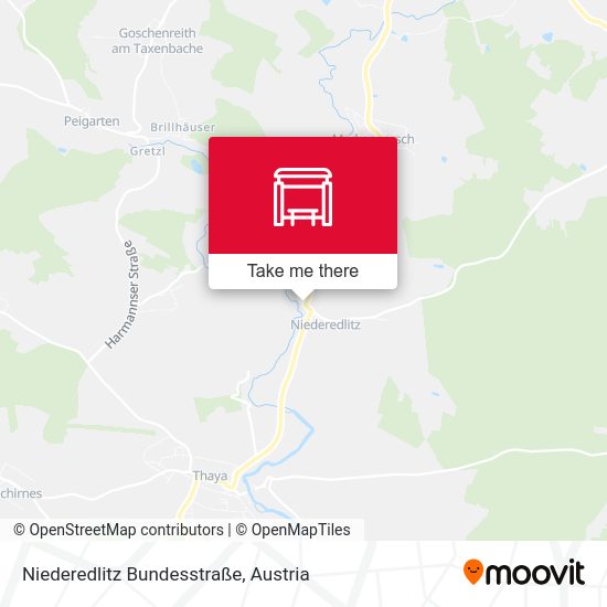 Niederedlitz Bundesstraße map
