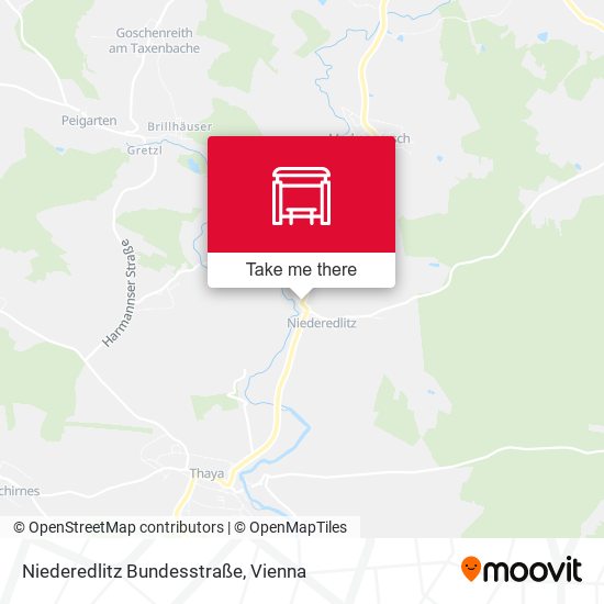 Niederedlitz Bundesstraße map