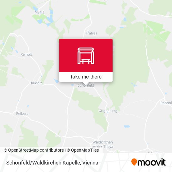 Schönfeld/Waldkirchen Kapelle map