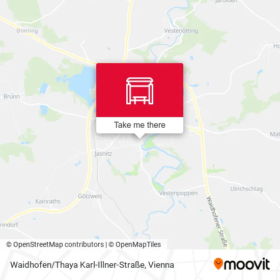 Waidhofen / Thaya Karl-Illner-Straße map