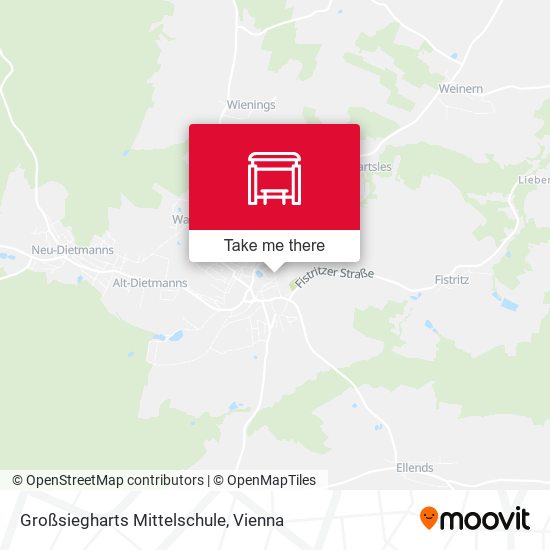 Großsiegharts Mittelschule map