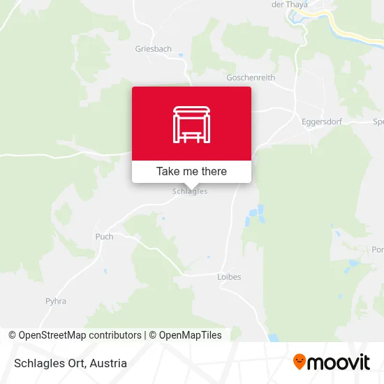 Schlagles Ort map