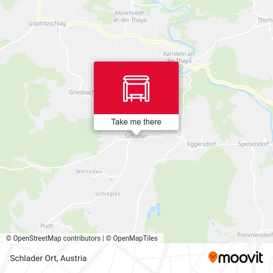 Schlader Ort map