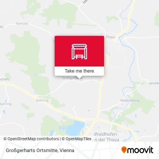 Großgerharts Ortsmitte map