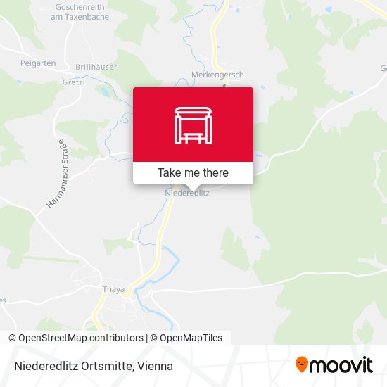Niederedlitz Ortsmitte map
