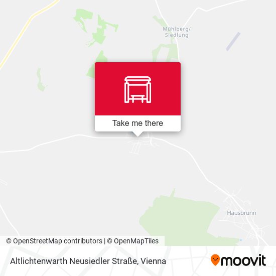 Altlichtenwarth Neusiedler Straße map