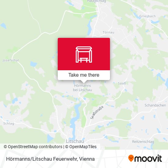 Hörmanns/Litschau Feuerwehr map