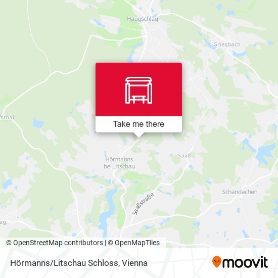 Hörmanns/Litschau Schloss map