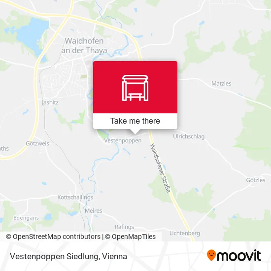 Vestenpoppen Siedlung map