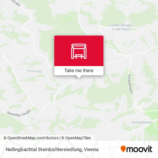 Nellingbachtal Steinbichlersiedlung map