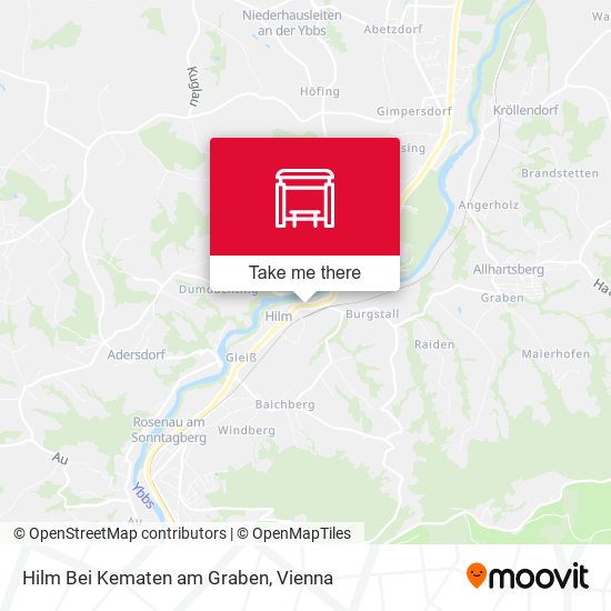 Hilm Bei Kematen am Graben map