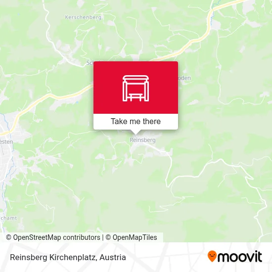 Reinsberg Kirchenplatz map