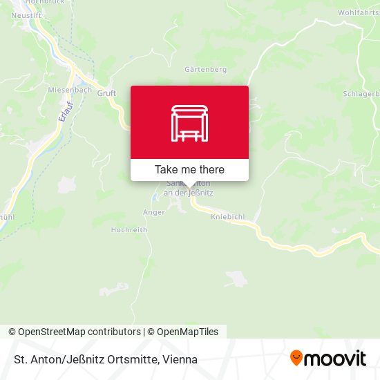 St. Anton/Jeßnitz Ortsmitte map