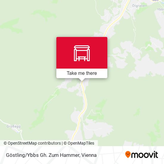 Göstling/Ybbs Gh. Zum Hammer map