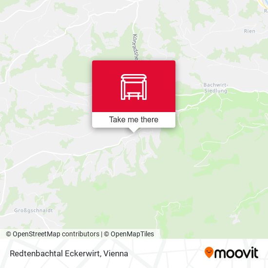 Redtenbachtal Eckerwirt map