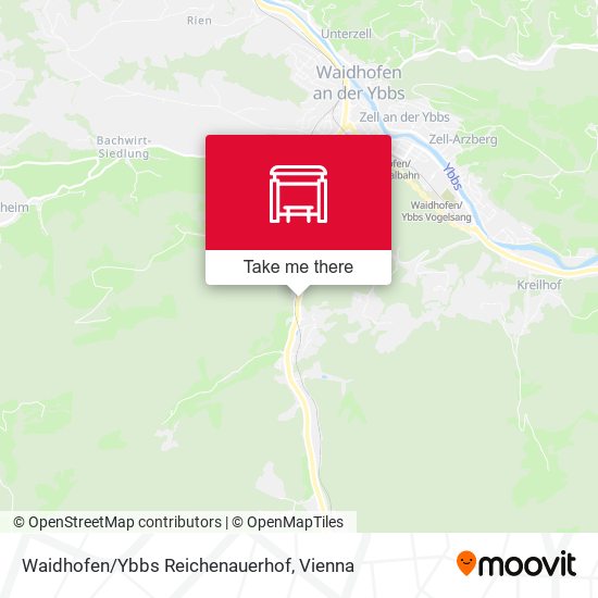 Waidhofen/Ybbs Reichenauerhof map