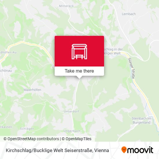 Kirchschlag / Bucklige Welt Seiserstraße map