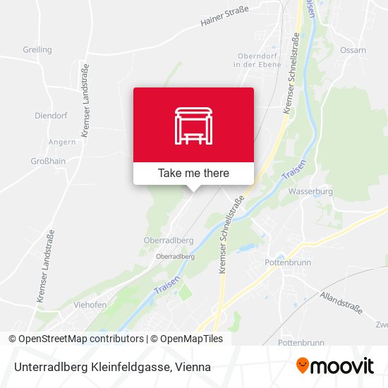 Unterradlberg Kleinfeldgasse map
