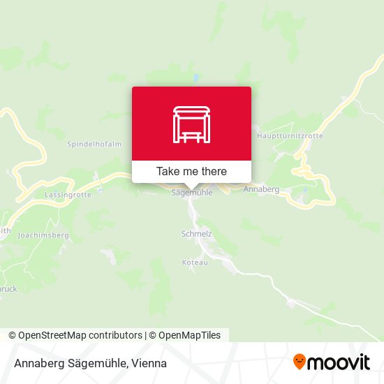 Annaberg Sägemühle map