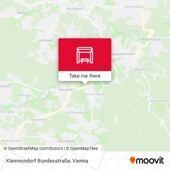Kleinnondorf Bundesstraße map