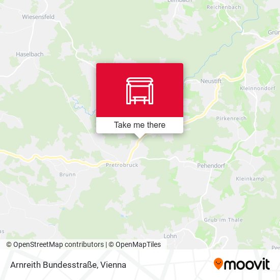 Arnreith Bundesstraße map