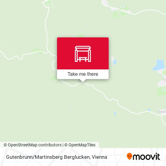 Gutenbrunn / Martinsberg Berglucken map