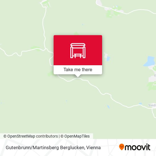 Gutenbrunn / Martinsberg Berglucken map