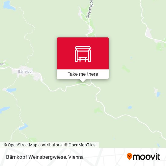 Bärnkopf Weinsbergwiese map