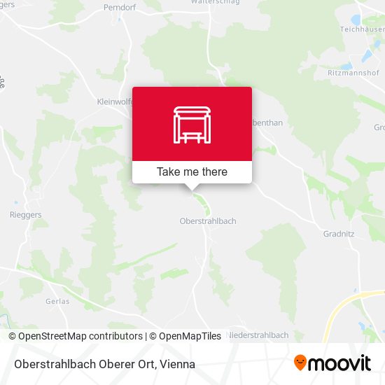 Oberstrahlbach Oberer Ort map